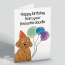 Search for cockapoo birthday cards Poodle