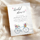 Search for elegant modern floral bridal shower invitations Wildflowers