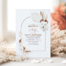Search for flower on white birthday invitations Elegant