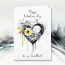 Search for black and white valentines day cards Minimalist