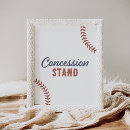 Search for concessions signs Concession stand