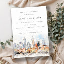 Search for skyline birthday invitations Simple minimal