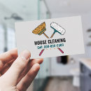 Search for broom clean business cards Cleaner