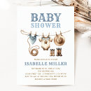 Search for clothesline baby boy shower invitations Simple