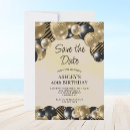 Search for save the date 40th birthday invitations Modern