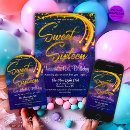 Search for starry night sweet 16 invitations Sky