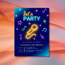 Search for karaoke birthday invitations Karaoke night party