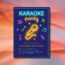 Search for karaoke birthday invitations Karaoke night party