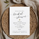 Search for heart bridal shower invitations Modern