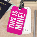 Search for funny sayings luggage tags Travel