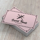 Search for handmade with love business cards Vintage