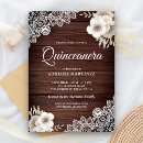 Search for lace quinceanera invitations Flowers