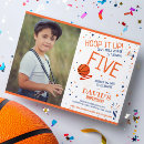 Search for basketball and hoop invitations Slam dunk