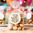 Search for wild one safari animals birthday stickers Lion