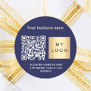 Search for navy blue stickers Business