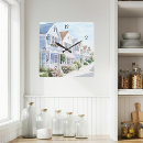 Search for blue kitchen clocks Pastel