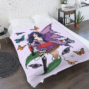 Search for magic mushroom blankets Fairy