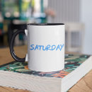 Search for saturday mugs Blue