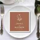 Search for copper napkins Rust and copper shades