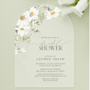 Search for daisy bridal shower invitations Botanical
