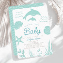 Search for blue dolphin invitations Starfish