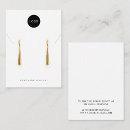 Search for earring card template display cards Handmade designer stylish modern