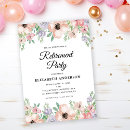 Search for floral retirement party invitations Farewell celebration