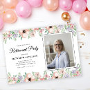 Search for feminine retirement party invitations Farewell celebration