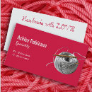 Search for yarn business cards Homemade