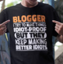Search for blogger tshirts Journalist