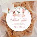Search for ballerina party stickers Coquette