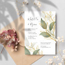 Search for organic wedding invitations Garden