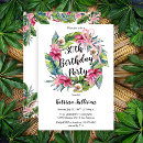 Search for tropical 30th birthday invitations Tropics