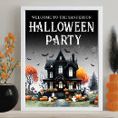 Search for halloween party signs Spooky