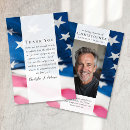 Search for military funeral cards Veteran