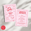 Search for red cowgirl invitations Nash bash