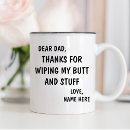 Search for dear dad mugs Daddy