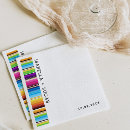 Search for gay wedding napkins Rainbow