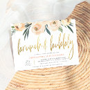 Search for teal blue bridal shower invitations Watercolor floral