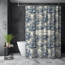 Search for toile shower curtains Retro