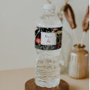 Search for black and white small wedding water bottle labels For her