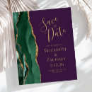 Search for plum gold save the dates Elegant