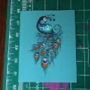 Search for peahen postcards Feathers