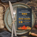 Search for fall bbq invitations Autumn leaves