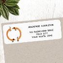 Search for funny dog return address labels Cute