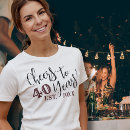 Search for cheers to 40 years tshirts Aged to perfection
