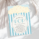Search for ready to pop baby boy shower invitations Cute