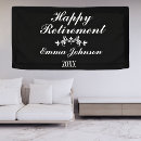 Search for retirement party banners Simple