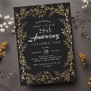 Search for gold leaf invitations Vintage