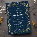 Search for gold leaf invitations Vintage